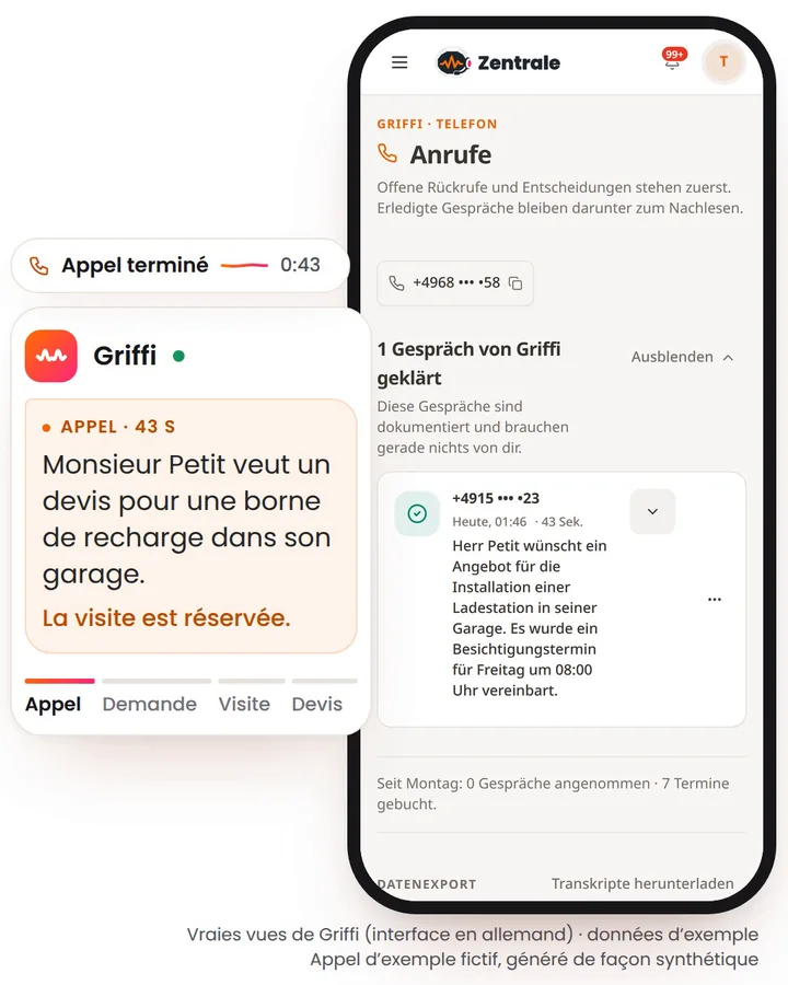 Un devis pour une borne de recharge