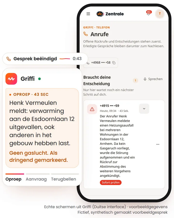 Verwarming in de woning uitgevallen