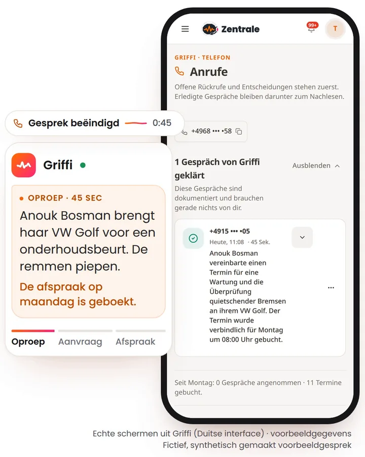 Onderhoudsbeurt met piepende remmen